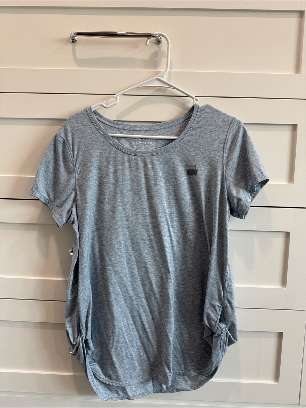 Masters Tournament New Women’s Active XL Dri Fit Blue Heathered Tshirt